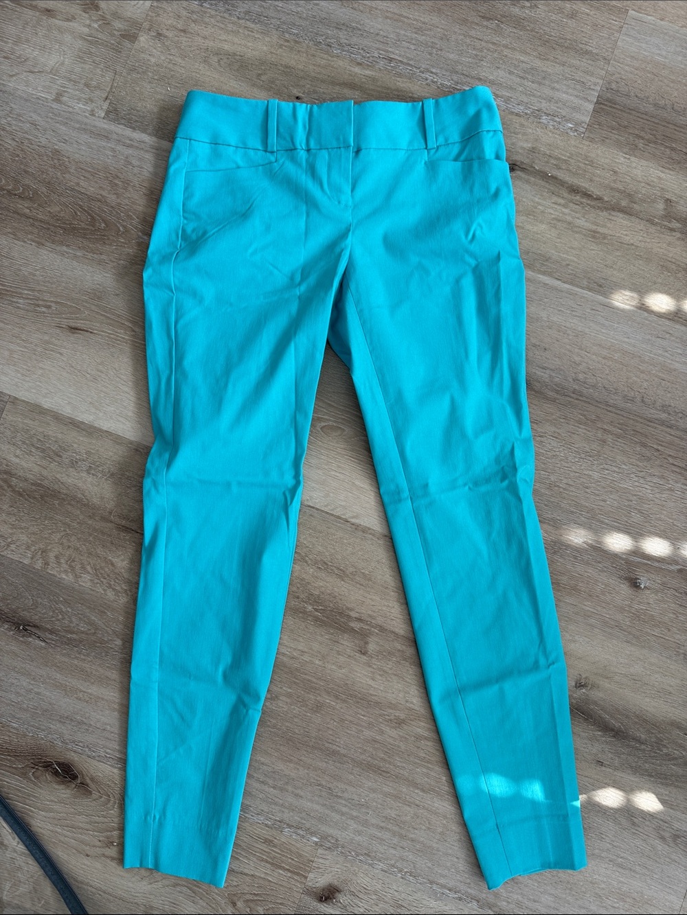The Limited Teal Slim Ankle Pants